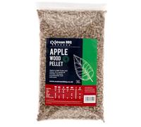 Exstream BBQ 3 Litre (Approx 1.8kg) APPLE Hardwood Pellets Up To 45 Sessions For Use With Barbecues, Smokers & Ninja Outdoor Appliances - Resealable Bags