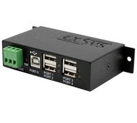 EXSYS EX-1163HMS USB 2.0 Hub Metal 4-Port