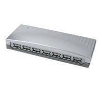 Exsys EX - 1177 USB Hub 7-Ports USB2.0 External-Without power supply and EX - 1177-WO