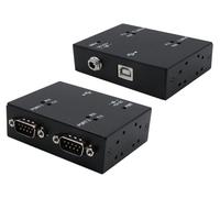 Exsys EX-13072HM USB 2.0 to 2x Serial RS-232 FTDI Chipset Metal Case
