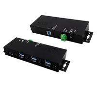 Exsys EX-1517HMVS Industrial Hub, 7 Ports USB 3.0, 15kV EDS, Din-Rail