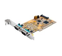 EXSYS EX-42032-2X Serial RS-232/422/485 PCI Card, POS Adjustable (FTDI Chip Set)