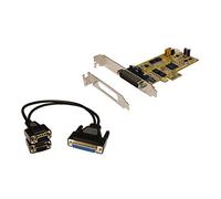 Exsys PCI Express 2 x Serial Ports Surge prot. with LP Bracket and Octopus Cable, 45362IS Aluminium
