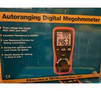 EXTECH 380260 Autoranging Digital Megohmmeter Insulation. Brand New