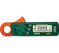 Extech 380947 True RMS 400A AC/DC Mini Clamp Meter, 0.9in Jaw | 1mA resolution, frequency to 10kHz, bargraph, auto zero, min/max, data hold, battery, case