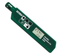 Extech 445580 Humidity and Temperature Pen with Fast Response Sensor, Min/Max Memory, Dual LCD, Pocket-Sized Hygrometer for HVAC, Labs, Storage Rooms, Indoor Air Monitoring