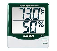 Extech 445703 Big Digit Indoor Humidity & Temperature Meter, Digital Hygrometer Thermometer with Min/Max & Alarm for Home, Office, Greenhouse