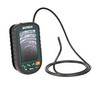 Extech BR95 Compact Video Borescope, 5.5mm Camera, 3.5in IPS | 1280x720 HD, 3.5in IPS display, 5.5mm IP67 camera on 1m gooseneck, 3x zoom, LED, microSD, optional CO/CO2/RH
