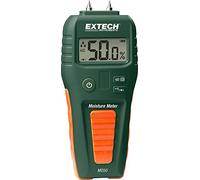 Extech MO50 Compact Pin Moisture Meter - Digital Water Leak Detector for Wood and Building Materials - Audible Alert, Moisture Drop Icons, Self-Test Cap - Handheld Tool