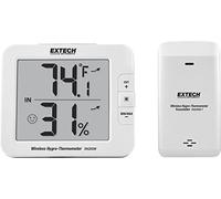Extech RH200W Wireless Indoor/Outdoor Hygro-Thermometer Indicator, Green