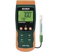 Extech SDL100 pH, ORP, and Temperature Meter, SD Card Datalogger | pH, ORP/redox, temperature, ATC, dual backlit LCD, SD card Excel logging, BNC input, meter/probe/case