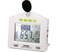 Extech SL130W Sound Level Alert with Alarm, 30-130 dB | Continuous sound monitoring, settable HI/LO limits 30-130 dB, relay output, 180-deg mic, ANSI Type 2, LED alert