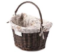Extend Credo Wicker Qr Front Basket One Size Dark Brown Paris