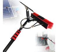 Extendable 3.6m Water Fed Pole - Telescopic Window Cleaning Brush for Greenhouse Roofs - Professional Glass Cleaner for Windows and Ss