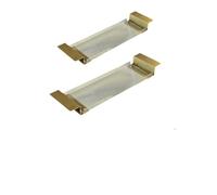 Extendable Acrylic Bathtub Tray - Elegant Bath Rack for Phone Book Candle for Women - 70 cm Bath Shelf Accessories