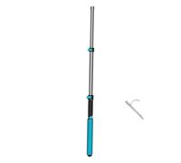 Extendable Aluminum Alloy Pole, Universal Twist-on Metal Tip for Heavy Duty Use in Ship and River Rescue Operations