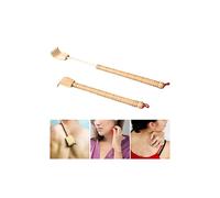 Extendable Back Scratcher Bamboo Wooden Telescopic Flexible Anti Itch Self