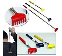 EXTENDABLE BACK SCRATCHER EXTENDING MASSAGER TELESCOPIC CLAW PORTABLE POCKET