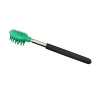 Extendable Back Scratcher, Silicone Brush Body Scratcher 67cm, Handheld Massager with Stainless Steel Handle for Itching Relief and Relaxation, Easily Extend and Operate