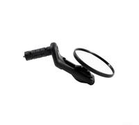Extendable Bike Handlebar Mirror 0-30mm Adjustment Range | 360 degree rotation, wide angle view, clear reflection, optimal riding safety, all-position adjustment