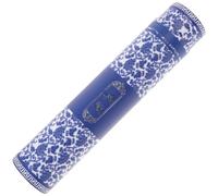Extendable Blue and White Porcelain Art Storage Tube 35-62Cm Telescopic Poster and Document Mailing Tube with 6Cm Inner Diameter for Calligraphy and Drawing Preservation