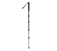 Extendable Camera Monopod, Aluminum Portable Compact Lightweight Travel Monopod with Carrying Bag Walking Stick Handle, 6 Sections Up To 68.5in 1/4 3/8 Inch Screws