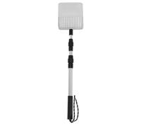 Extendable Chicken Poop Scooper, Stainless Steel Sifting Shovel, for Large and Small Chicken Coops, Adjustable Metal Edge Design, Non Stick, Rinse with Water, Convenient Future Use