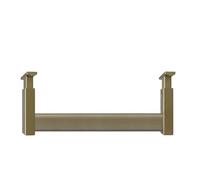 Extendable Clothes Rail - Thickened Metal for Space Saving, Home Wardrobe Organization System