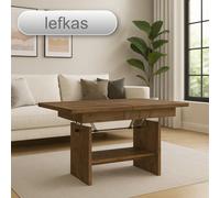 Extendable Coffee-To-Dining Table - Adjustable 116-156Cm, Height 59-70Cm Lefkas .
