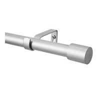 Extendable Curtain Pole - Nickel 76-320cm