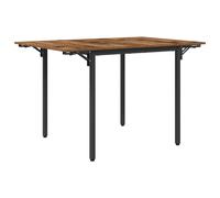 Extendable Dining Table Adjustable Engineered Wood Modern Home Fold-Up vidaXL