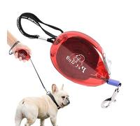Extendable Dog Lead, 8.2 ft Pet Walking - Strong Nylon Band Dog Lead, , Retractable, Robust with Non-Slip Handle, for Medium/Large Dogs up to 22 lbs Chaies