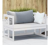 Extendable Douglas Wood Garden Sofa Bench Outdoor Patio Wooden Seat 2 Seater