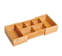Extendable Drawer Organiser Tray Drawer Inserts Storage Holder Dividers 24.6-41cm