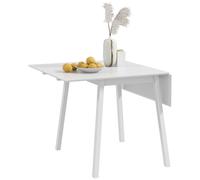 Extendable Drop Leaf Dining Table Folding Kitchen Table Seats 2 to 4 People