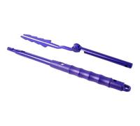 Extendable Duster Handles, 2PCS Plastic Long Pole with 180掳 Head, for Window, Car Cleaning