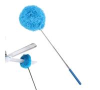 Extendable Duster - Telescopic Microfiber | Lightweight Cleaning Accessory with Flexible Head and Fibers for Ceiling Dust Dust, Baseboards, Tall Cabinets, Blind