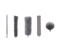 Extendable Feather Duster Duster Brush Microfiber Extendable Gap Dust Tools Retractable Car Cleaning Household Ceiling(5pcs)