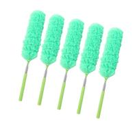 Extendable Fiber Dusters Telescopic Long Handle Bendable Head Cleaner Brush For High Ceiling And Tight Space Cleaning Adjustable Cleaning Duster