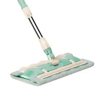Extendable Flat Mop With 7 Pads - 360 Degree Rotating Flat Mops For Floor Cleaning, Professional Microfibre Mop For Hardwood, Stainless Steel Telescopic Handle