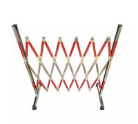 Extendable Folding Barricade - Stainless Steel Portable Safety Barrier For Traffic Control Road Safety Factories & Schools,1.2x1.5m-A