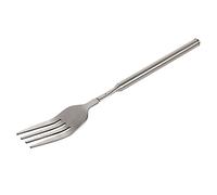 Extendable Fork, BBQ Telescopic Fork Stainless Steel Fruit Dessert Long Handle Fork Adjustable Handle Fork Camping Gear Fork for Perfectly Grilled Delights