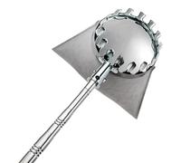 Extendable Fruit Picker with Basket, Adjustable Fruit Grabber Tool for Harvesting Various Fruits, Easy to Assemble, Tree Grabber for Outdoor Use