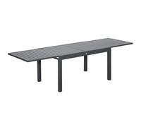 Outsunny 10 Seater Extendable Garden Table 135-270cm - Grey, Grey