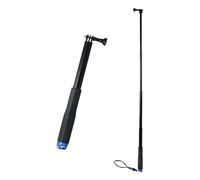 Extendable Hand Grip Selfie Stick, Extended Monopod Pole Handheld Monopod, Telescopic Pole Compatible with Hero 7/6/5/4/3/2/1 Action Cameras (Blue, 29cm)