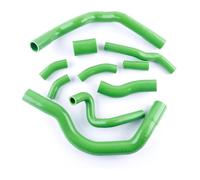 Extendable Hose Pipe for B&MW S R52 R53 for M&ini for Cooper 1.6L 2000 2001 2002 2003 2004-2008 Silicone Radiator Coolant Hose Tube Kit(Green)