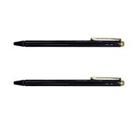Extendable Inspection Rod Set Stainless Steel Pen Form Probe Tool, 2 Piece Set for Narrow Gaps and Repair Work Extendable Probe Rod Telescopic Inspection Tool Pen Form Metal Narrow Space Compact