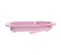 Extendable Kitchen Sink Colander Strainer Basket for Food Prep | PP Plastic Build, Smooth Edges and Multi Holes Design, over Sink Placement for Fruits, Berries, Camping
