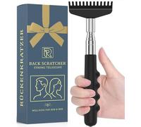 Extendable Large Robust Back Scratcher for Smooth Scratching & Itch Relief. Strong Telescopic Gifts for Men. Practical Birthday Gifts for Men. Back Scratcher for Women
