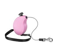Extendable Leash for Small Dogs FLIPPY ONE CORD MINI, 3 m retractable cord, max 8 kg, Pink